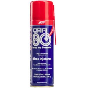 CAR 80 LIMPA E DESCARBONIZA BICO INJETOR/CARBURADOR 300ML/230G