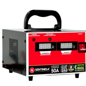 CARREGADOR BATERIA SENTINELA BIVOLT 50A MODELO (CAV5012/2003)