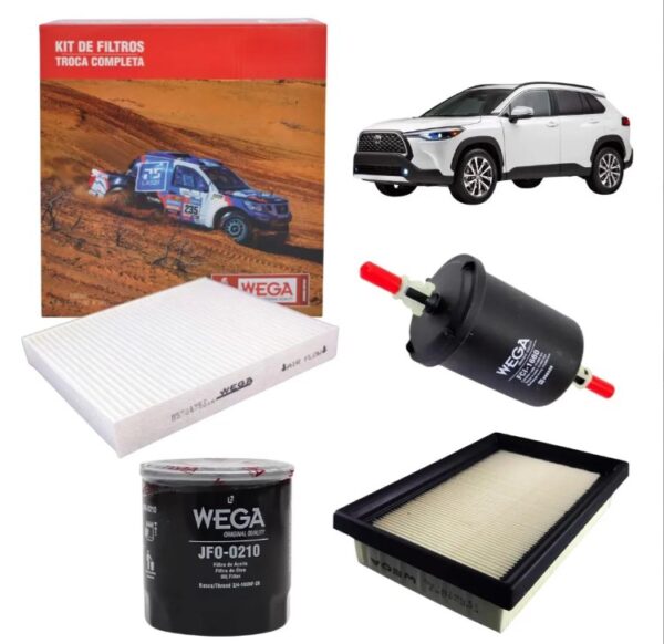 KIT FILTROS TOYOTA COROLLA CROSS 1.8.