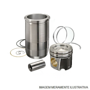 Kit Camisa, Pistão e Anéis – Motor Diesel Linha Pesada